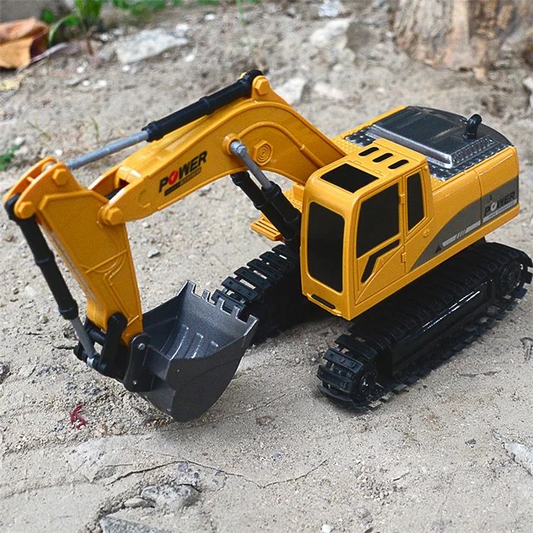 1027 RC Trucks Mini Telecomando Bulldozer 1: 24 6CH Tractor Engineering Car With Light Sound