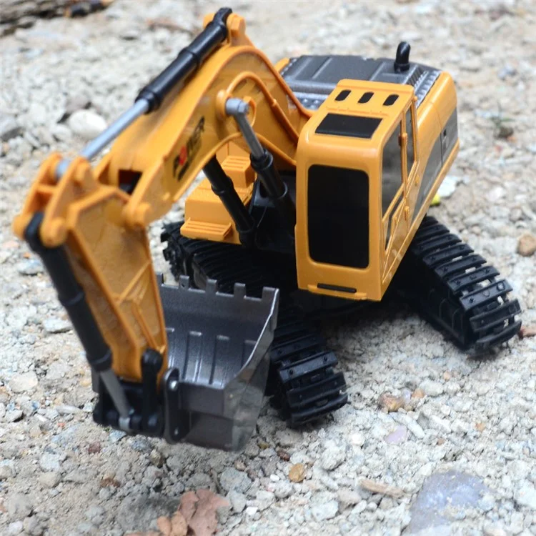 1027 RC Trucks Mini Telecomando Bulldozer 1: 24 6CH Tractor Engineering Car With Light Sound