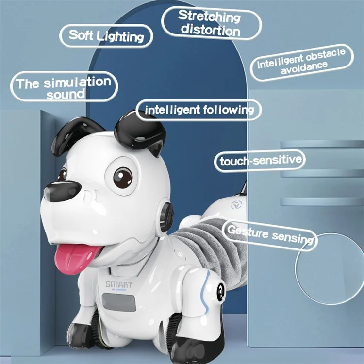 777-603 Electric Infrared Remote Control Dachshund Robot Dog Wireless Follow Electronic Pet Children Kids Toy