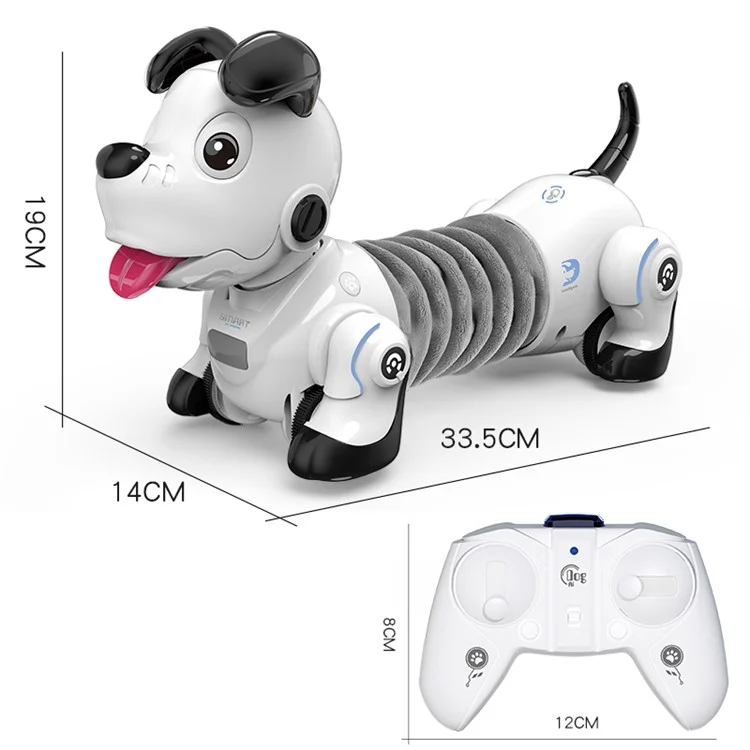 777-603 Electric Infrared Remote Control Dachshund Robot Dog Wireless Follow Electronic Pet Children Kids Toy