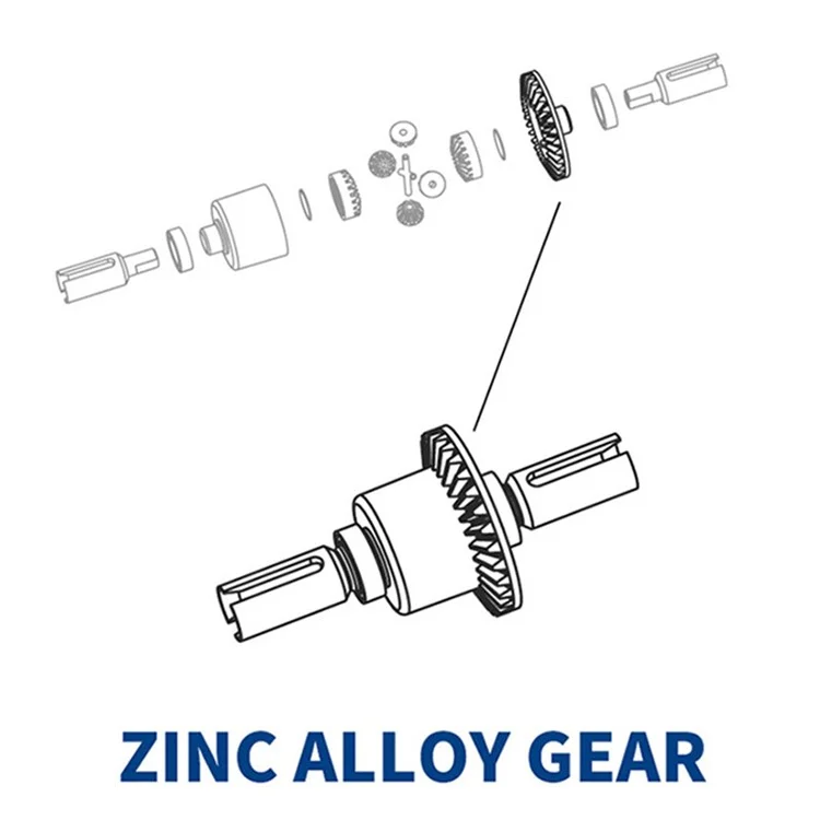 WLTOYS 124017 1/12 4WD Choque de Carreras Eléctricas Sin Escobillas Choque 2,4 Ghz 75 Km/h Juguetes de Vehículos Todoterreno de Alta Velocidad RC