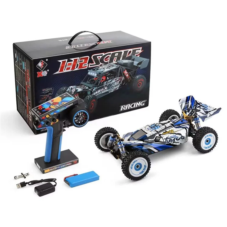 WLTOYS 124017 1/12 4WD Voiture de course électrique sans balais High-Speed RC Véhicule tout-terrain Jouets