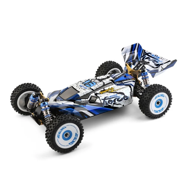 WLTOYS 124017 1/12 4WD Choque de Carreras Eléctricas Sin Escobillas Choque 2,4 Ghz 75 Km/h Juguetes de Vehículos Todoterreno de Alta Velocidad RC