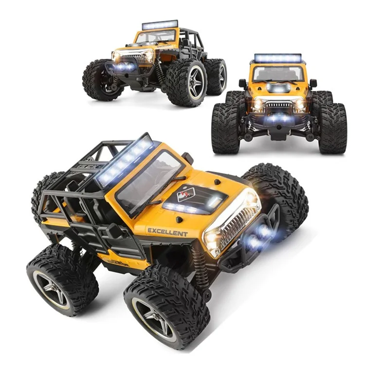 WLTOYS 22201 1 / 22 22Km / h Hochgeschwindigkeits-Zweirad-Rennwagen 2.4G RC Off-Road-Fahrzeug Drift-Car-Modellspielzeug mit Licht