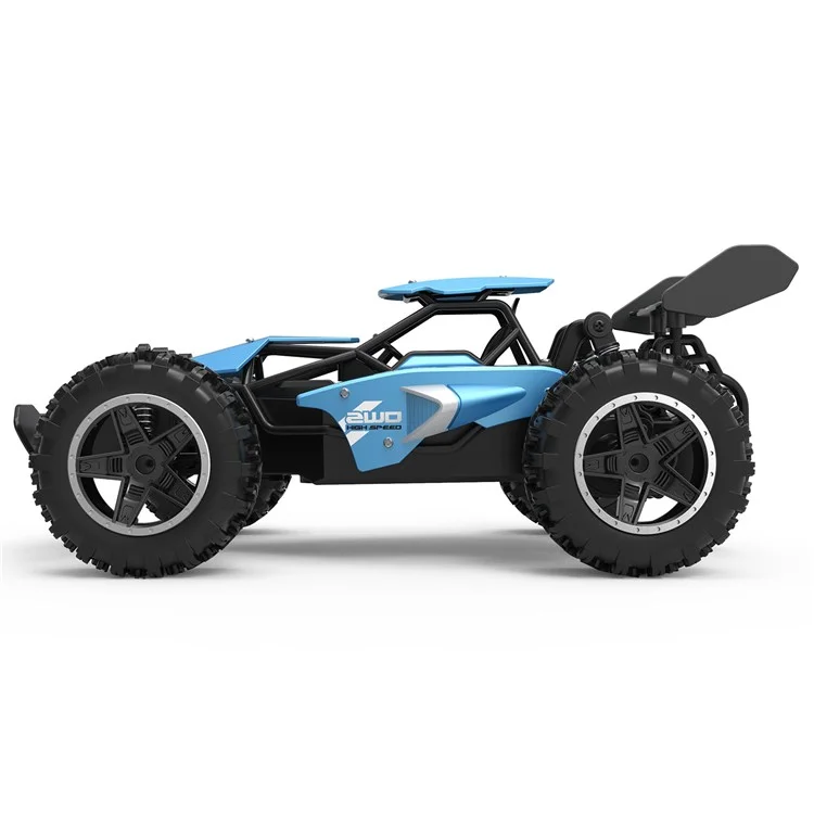 3063 1/24 15km / H De Alta Velocidade Acionamento De Corrida Carro 2.4g Rc Off-road Veículo Escalada Modelo De Carro Brinquedo Para Crianças - Azul