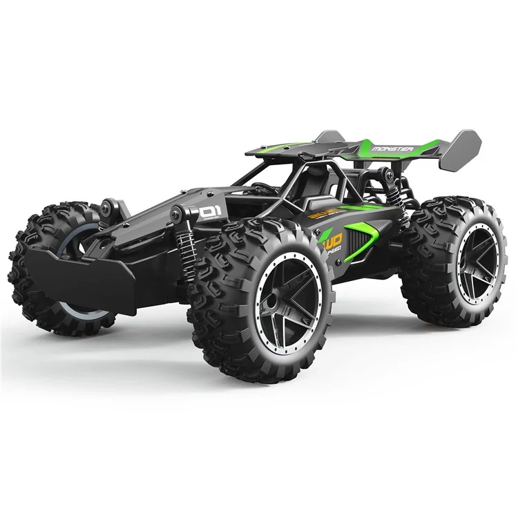 3063 1/24 15Km/h High-speed Drive Racing Car 2.4G RC Off-road Vehicle Climbing Car Model Toy for Children - Green