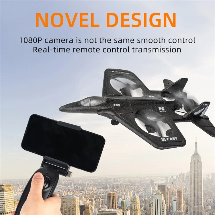 X66WF 4-Axis 360-Degree Flip Roll-over RC Plane Remote Control Airplane (without Camera)