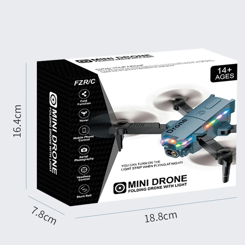 Z88 Dual-camera RC Drone Retour Retour Retour RC RC Quadcoptère Transmission en Temps Réel Télétérée - Orange