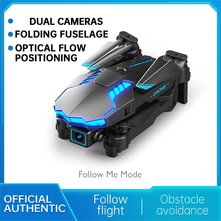 X6 PRO Dual-Lens RC Quadcopter Optical Flow Positioning Intelligent 3-Way Obstacle Avoidance RC Drone with Smart Hover Function