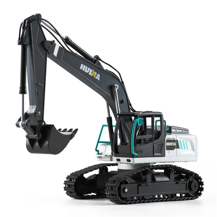 Huina 1: 24 Scale 9 Каналов Дистанционное Управление Детское Моделирование RC Excavator Toy Hobby Строительное Автомобиль Строительный Автомобиль Детский Подарок