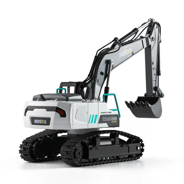 Huina 1: 24 Scale 9 Каналов Дистанционное Управление Детское Моделирование RC Excavator Toy Hobby Строительное Автомобиль Строительный Автомобиль Детский Подарок