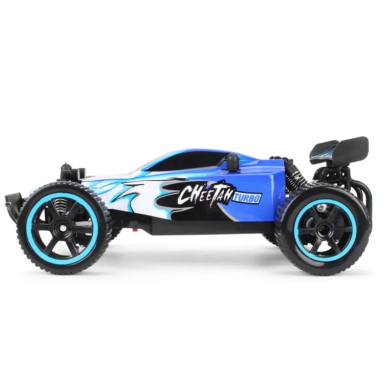 KYAMRC KY-1881 1: 20 2.4G Simulation Remoto Compos Tot Toy Rechargable High Speed ​​off-road RC Car Kids Gift - Bleu