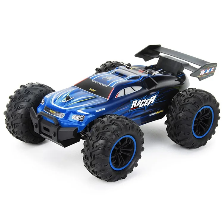 Kyamrc KY-1820A 1: 18 2.4G Controle Remoto Off-road Car Choque de Pneu de Borracha Absorvendo RC Crianças Presente de Brinquedo - Azul