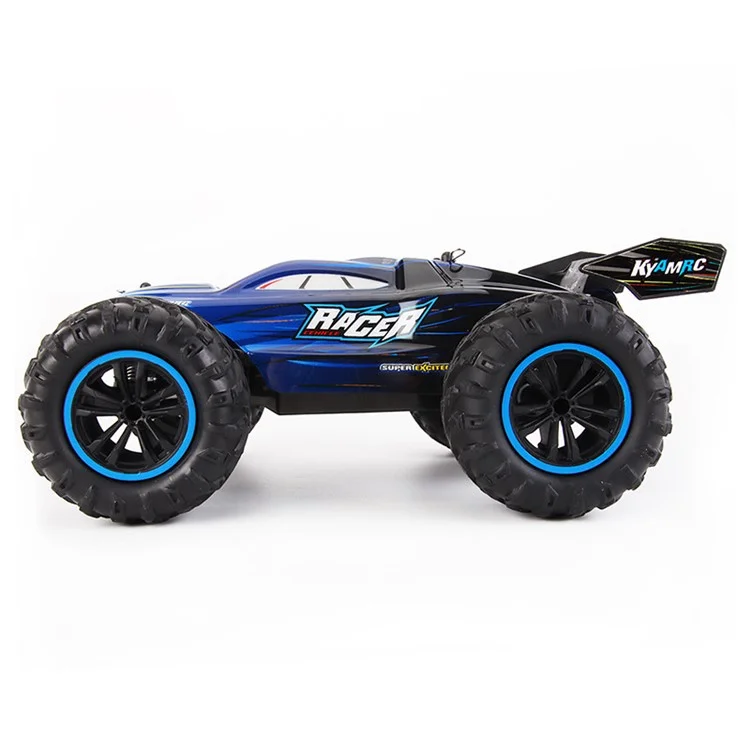 KYAMRC KY-1820A 1:18 2.4G Fuoristrada radiocomandato con pneumatici in gomma, ammortizzatore a sospensione, auto giocattolo per bambini - Blu
