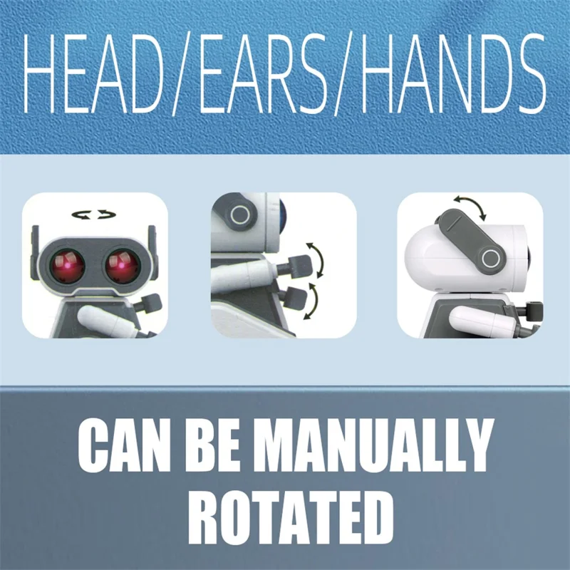 JYX01 2.4G Remote Control Driving Robot Smart RC Robot Kids Toy with Music and Light - Grey+Black