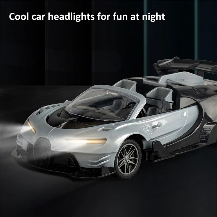 LX6078A 1:18 4CH RC Car Simulation Racing Car Model Toy Wireless Drift Electric Vehicle Toys for Children - Red