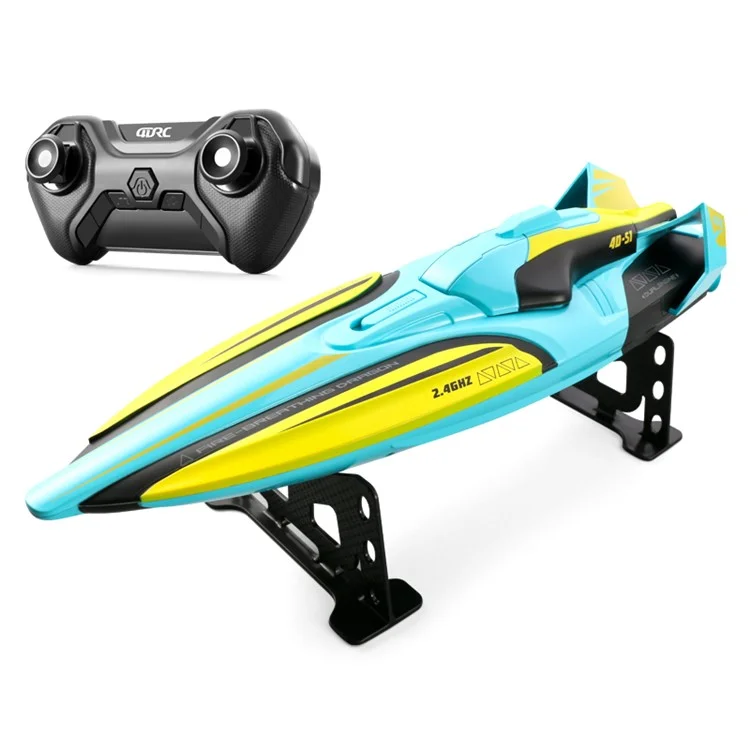 4DRC 4D-S1 2.4G Water Speedboat Toy High-Speed RC Boat, Single Battery - Green