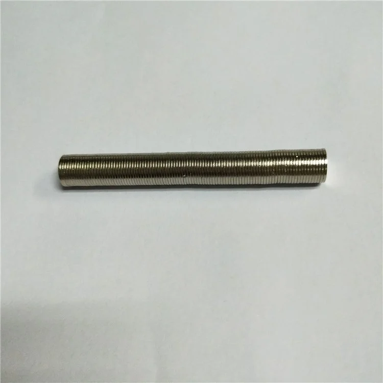 100Pcs/Set Strong Round NdFeB Magnet for Industrial Equipment and DIY Toys, Size: 10 x 1mm