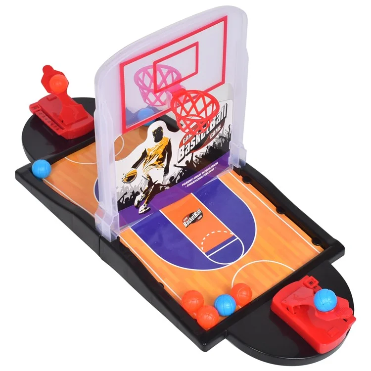 Double Finger Ejection Basketball Court Parent-child Interactive Desktop Shooting Game