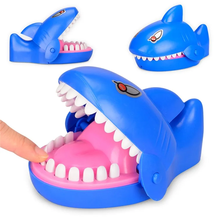 Shark Shape Funny Trick Toy Bite Finger Game Funny Lucky Game Gadget