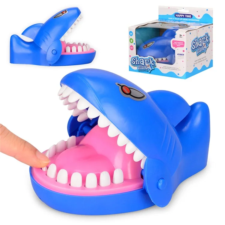 Shark Shape Funny Trick Toy Bite Finger Game Funny Lucky Game Gadget
