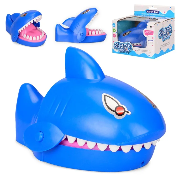 Shark Shape Funny Trick Toy Bite Finger Game Funny Lucky Game Gadget