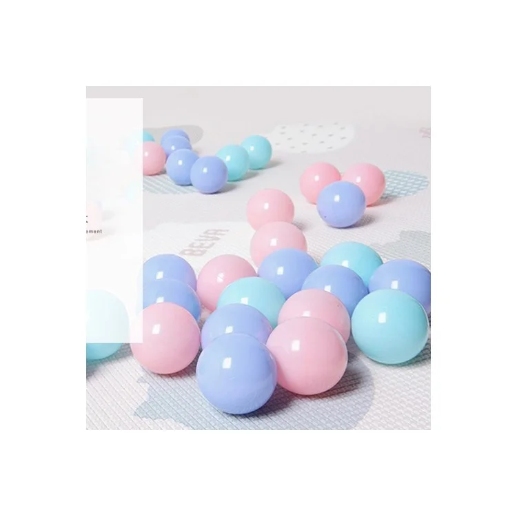 100Pcs/Set Macaron Colors Baby Bathtub Play Balls Soft Plastic Ocean Balls