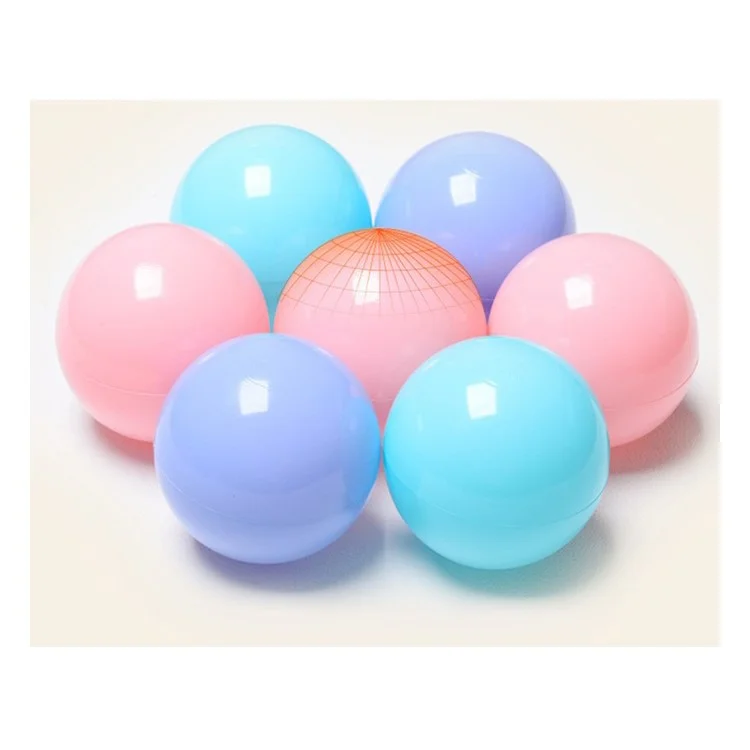 100Pcs/Set Macaron Colors Baby Bathtub Play Balls Soft Plastic Ocean Balls
