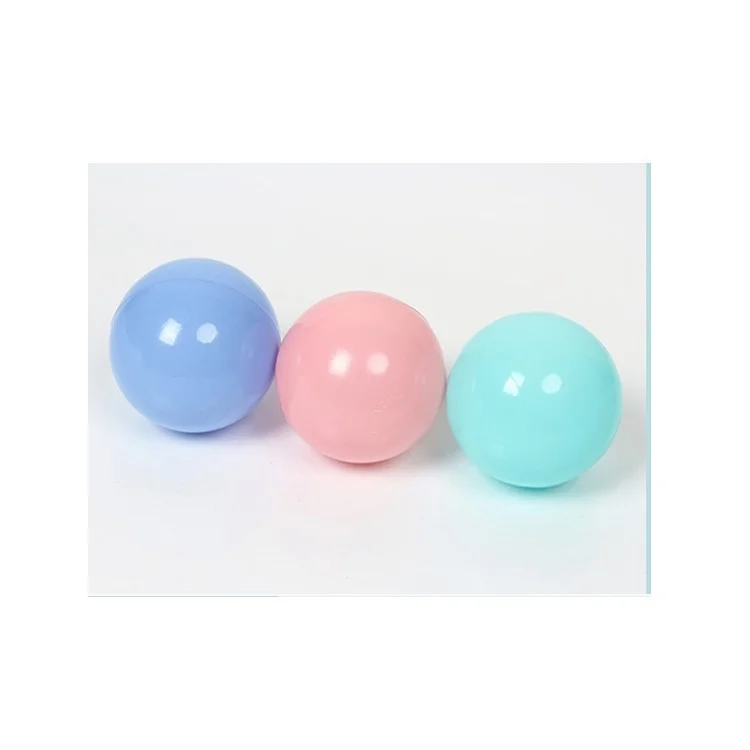 100Pcs/Set Macaron Colors Baby Bathtub Play Balls Soft Plastic Ocean Balls