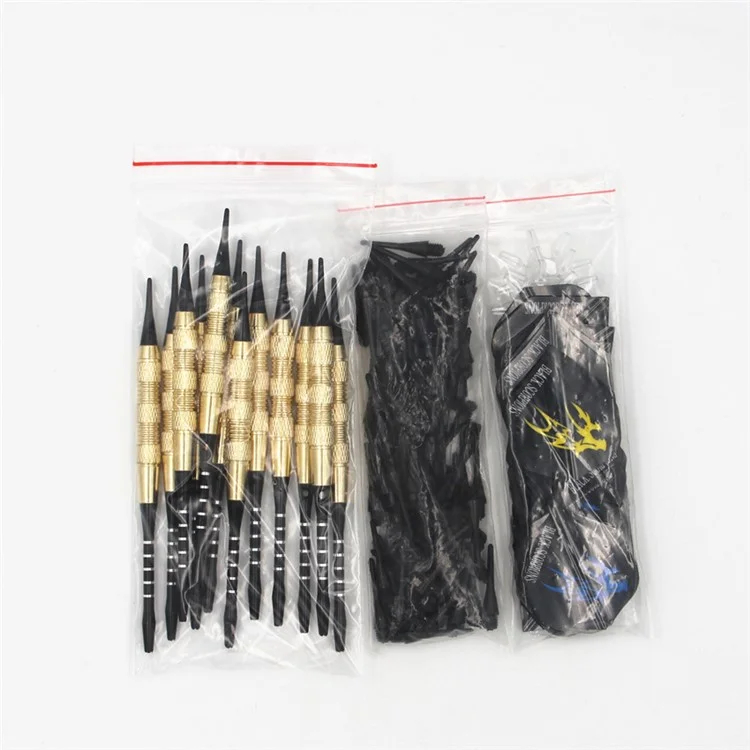 Soft Darts Accessories Set 12pcs Darts + 32pcs Blades + 100pcs Tips + 3 Protectors etc