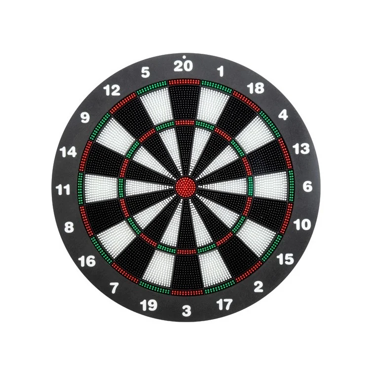 Funny Bristle Dartboard Thickening Flocking Disk with 6 Darts