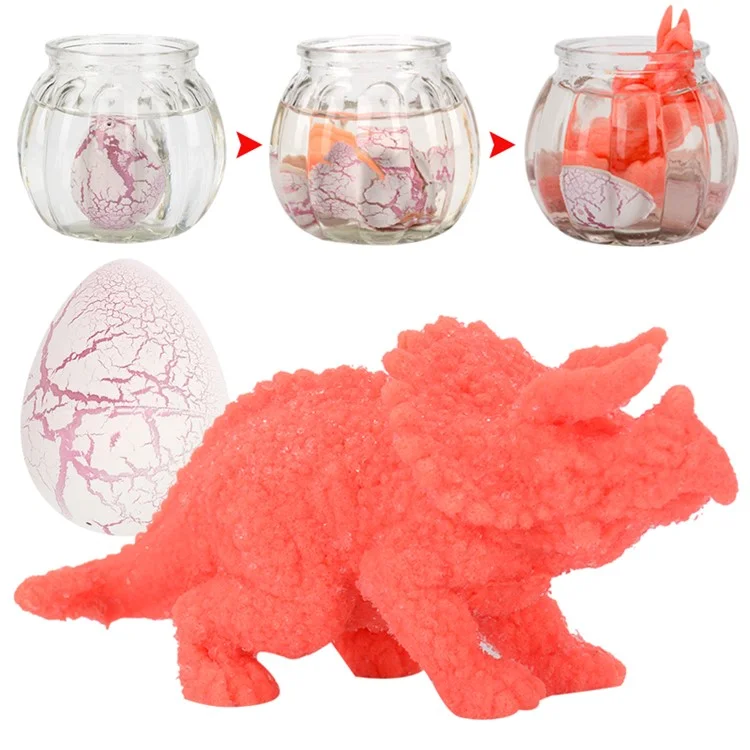 5x7cm Magic Hatching Growing Dinosaur Eggs Water Grow Toys Gift - Random Color