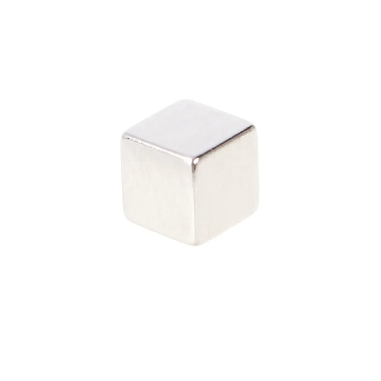 4mm 216pcs Magnetic Square 3D Puzzle Magic Cube Toy - Silver Color