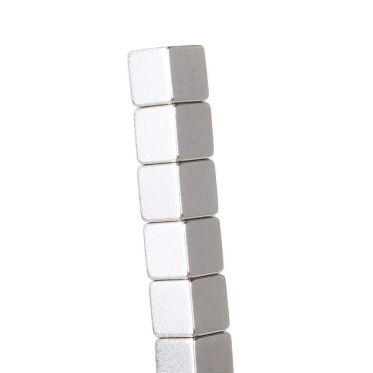 Cubo Puzzle Magnetico Quadrato 3D da 4 mm, 216 pezzi - Colore Argento