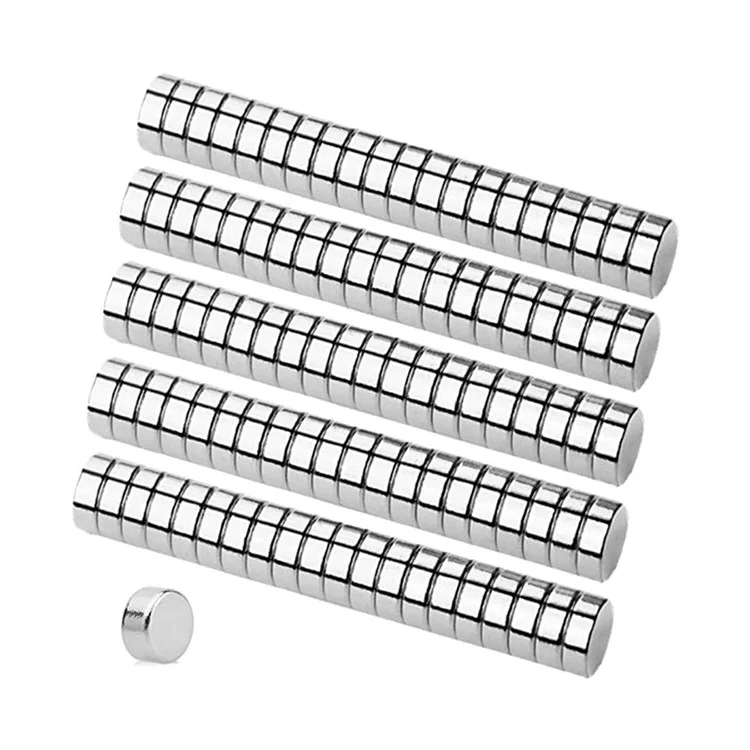100 piezas/paquete, imanes de neodimio redondos de 5 x 3 mm con agujero avellanado, imanes poderosos