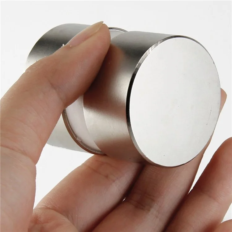 4PCS/Pack 40x20mm Round Shape Strong Suction Magnet NdFeB Magnet