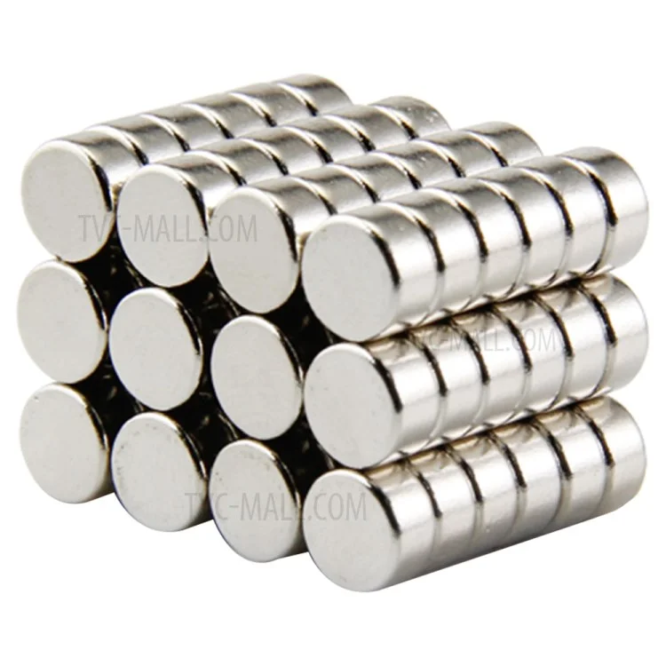 100Pcs/Set Round Strong Suction NdFeB Magnets for Industrial Equipment and DIY Toys, Size: 6 x 3mm