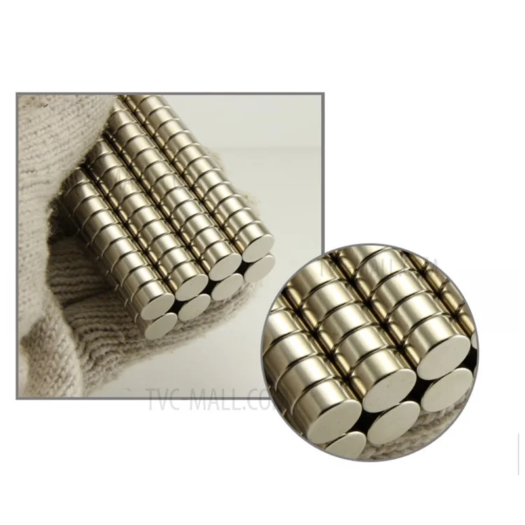 50Pcs/Set Industrial Equipment and DIY Toys Strong Round NdFeB Magnet, Size: 12x5mm