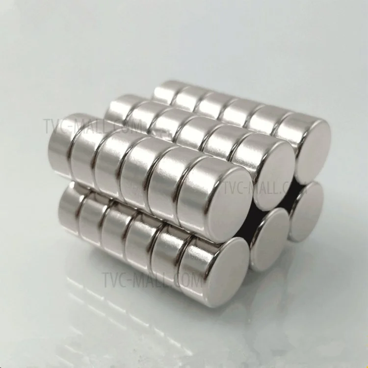 50Pcs/Set Industrial Equipment and DIY Toys Strong Round NdFeB Magnet, Size: 12x5mm