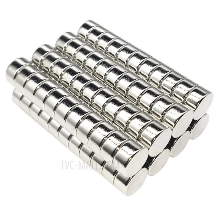 100pcs/conjunto de Fortes Ímãs Redondos Ndfeb Para Equipamentos Industriais e Brinquedos Diy, Tamanho: 12x5mm