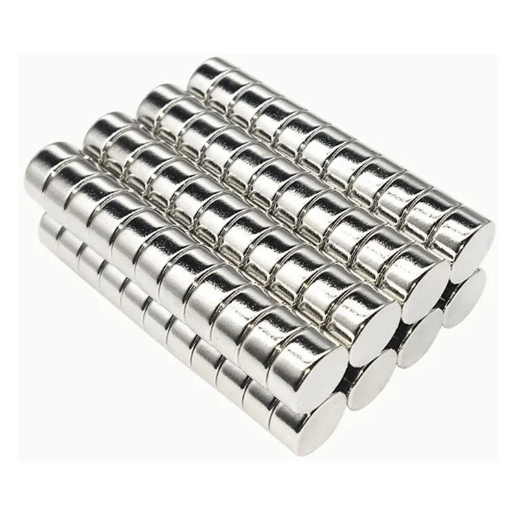 100pcs / Set Equipo Industrial Y Juguetes De Bricolaje Fuerte Succión Ronda NDFEB Imán, Tamaño: 12 X 4 Mm