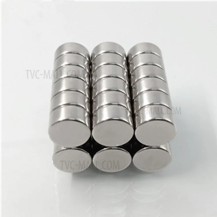 50Pcs/Set Industrial Equipment and DIY Toys Round Strong Suction NdFeB Magnet, Size: 12 x 4mm