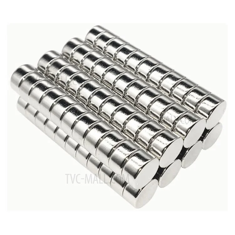 50Pcs/Set Industrial Equipment and DIY Toys Round Strong Suction NdFeB Magnet, Size: 12 x 4mm