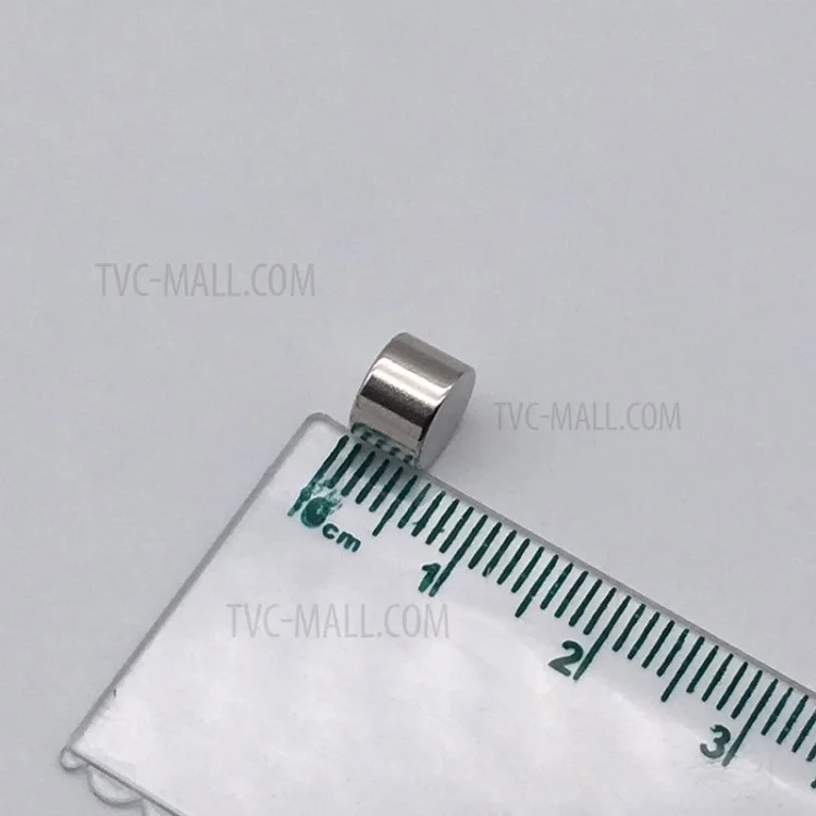 100pcs 5x5mm Forma Redonda Super Fuerte Magnético Magnético Imán De NDFEB