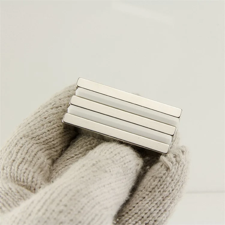1 pieza 50*10*5 mm imán rectangular súper fuerte de neodimio NdFeB