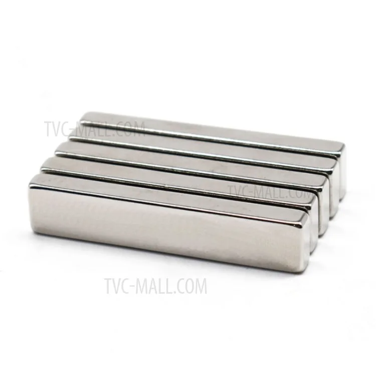 10 Stück/Packung 50*10*5 mm rechteckiger Magnet Super Strong NdFeB-Magnet