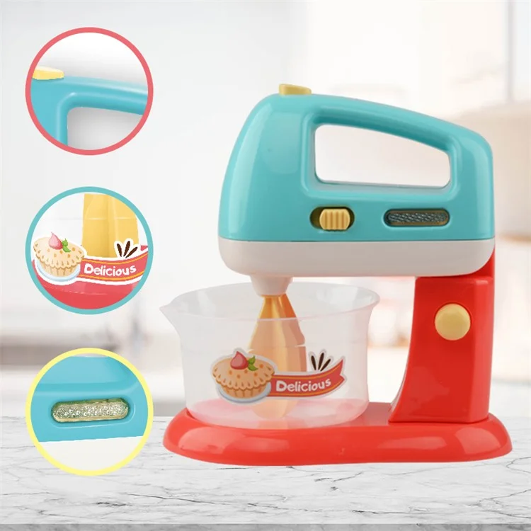 Enfants Electric Light Music Cuisine Jouet Filles Faire Semblant Play Simulation Small Appareils - Mixeur