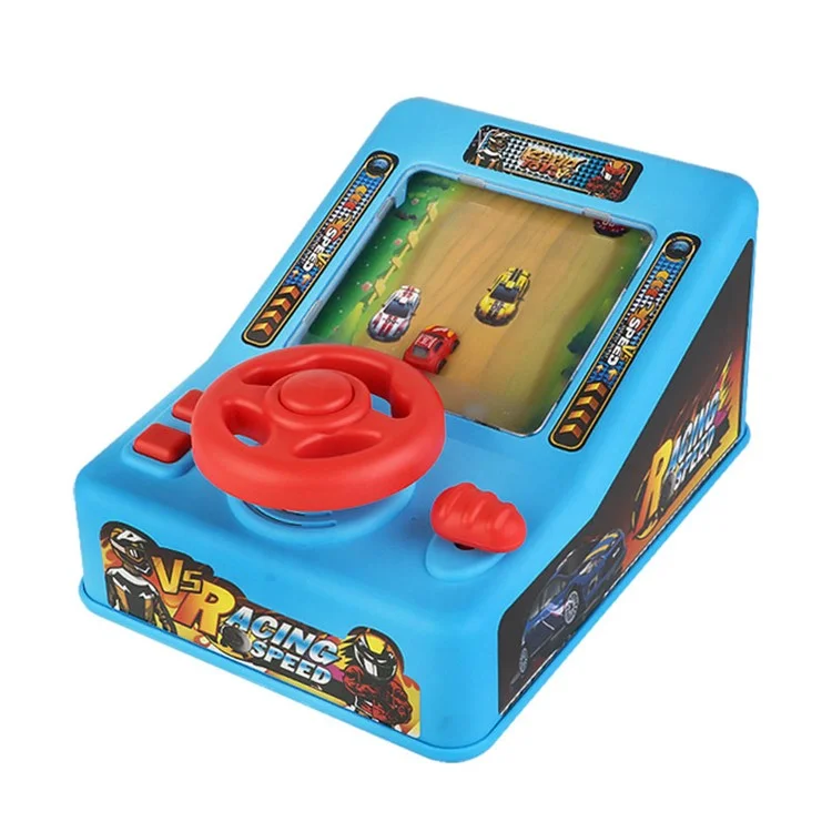 6908 Electric Car Adventure Toy Kids Simulation Racing Steering Wheel Game Console with Sound Effects