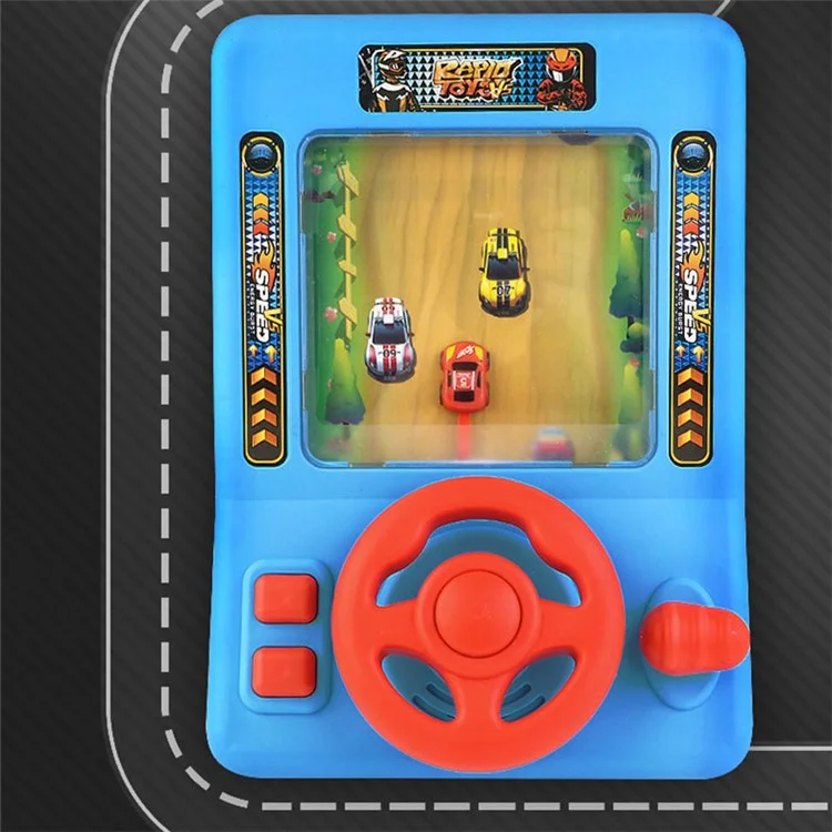 6908 Electric Car Adventure Toy Kids Simulation Racing Steering Wheel Game Console with Sound Effects