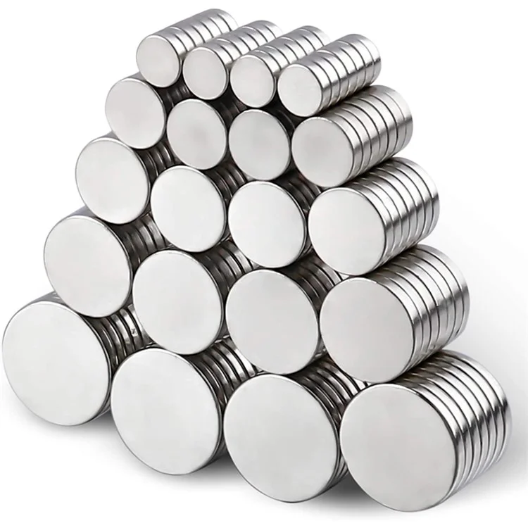 150Pcs / Set Round Design Super Strong Magnetic NdFeB Magnet (6mmx2mm, 8mmx2mm, 10mmx2mm, 12mmx2mm, 15mmx2mm)